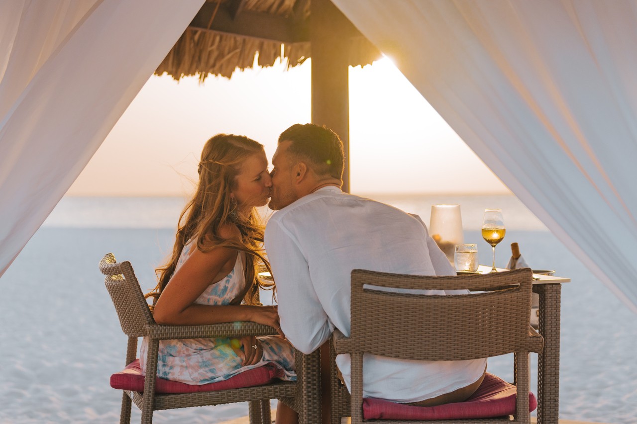 Im Bucuti & Tara Beach Resort wird nicht nur am Valentinstag die Liebe gefeiert